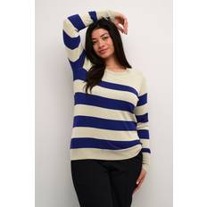 Dame - Multifarvet Sweatere Kaffe Curve KClizzy Pullover Flere farver Damer