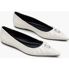 Patent Leather - Women Ballerinas Marc Jacobs The Ali Ballerina in White