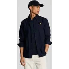 Lyle & Scott L Shirts Lyle & Scott Men's Long Sleeve Mens Poplin Shirt Navy 42/Regular