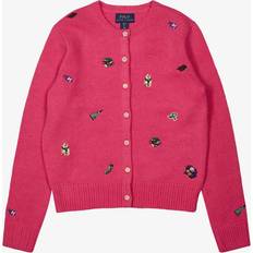 Polo Ralph Lauren Cardigan Uld Strik Colge Pink Polo Ralph Lauren år (176) Cardigan