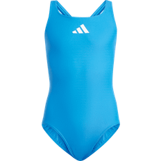 Uima-asut Solid Small Logo Swimsuit - Bright Royal/White