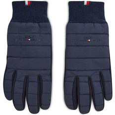 Tommy Hilfiger Quilted Stitch Logo Gloves DESERT SKY L-XL