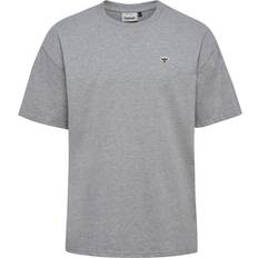 Hummel Loose Bee Short Sleeve T-shirt - Grey Melange