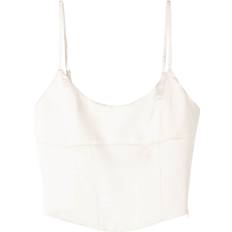Cashmere - Dame Toppe Bershka Overdel ecru