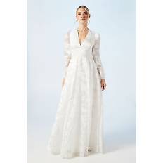 Clothing Coast ivory a-line dress womens bridal dresses