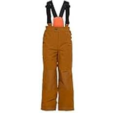 122/128 Skalbukser Børnetøj Vaude Snow Cup Pants III Skibukser - Brun