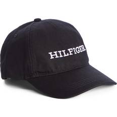 Tommy Hilfiger Herr Accessoarer Tommy Hilfiger 'Monotype' mjuk panel baseballkeps, svart (svart) one