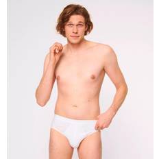 Naturale Intimo maschile Sloggi mens 24/7 basic natural soft cotton no fly midi briefs in multipack of