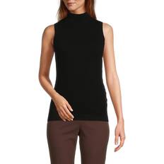 Cashmere Tank Tops Sofiacashmere Mock Neck Cashmere Tank