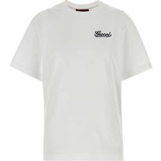 Gucci Tops Gucci White Cotton T-Shirt