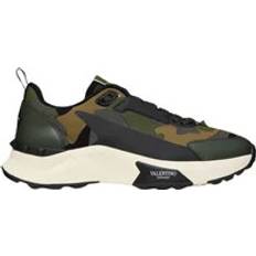 Valentino Garavani Garavani-True Act Camouflage Sneakers & Slip-On Verde-Uomo Green