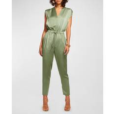 Tute intere saldi Ramy Brook Hudson Extended Shoulder Jumpsuit - Dark Sage