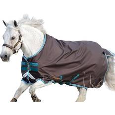 Horseware Amigo Bravo 12 Pony Plus Lite Regndækken - Brun