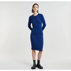 G-Star Gebreide Jurk - Royal Blue/Koningsblauw