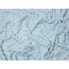 Hemtextil Minerva Embossed Dimple Plush Fleece - Powder Blue Fabrics