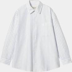 Carhartt WIP Women Shirts Carhartt WIP Dowlen Shirt white dowlen stripe/white/white