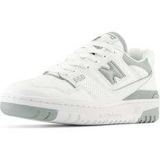 New Balance 550 "White Green" sneakers women Leather/Suede/Rubber/Fabric Grey