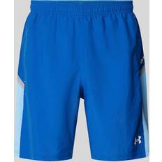 Blue - Men Shorts Under Armour Logo Shorts Blue