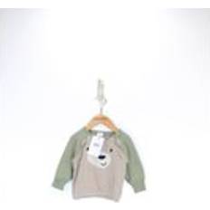 Babies Sweatshirts Polarn O. Pyret Baby Sweatshirt Brown 2-4m x 62