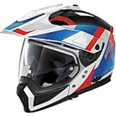 Nolan Multifarvet Motorcykelhjelme Nolan N70-2 X 06 Skyfall Helmet - White/Red/Blue