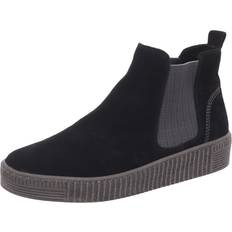 Gabor Dame Chelsea boots Gabor Damenschuhe Stiefel Schwarz Freizeit, Schuhgröße:EUR