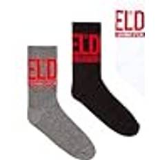 Diesel Bomull Strumpor Diesel Skm-Wraparound-Mid-Cut-Cushioned-Socks Strumpor Herr, E7046-0CBDY