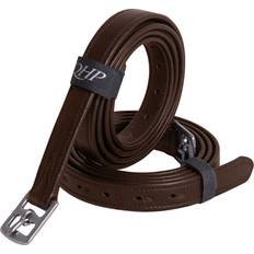 Staffe in Pelle QHP Staffili In Cuoio Massiccio - Marron