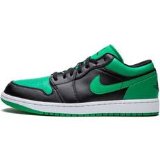 Green - Nike Air Jordan 1 Basketball Shoes Jordan Air Low Lucky Green Sneakers unisex Leder/Gummi/Netz 17 Grün