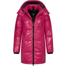 Ragwear Wintermantel Roobie Long für Damen Rosa