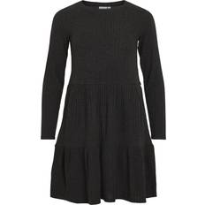 Lang Kleider Vila Long Sleeved Short Dress