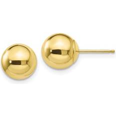 Bagatela 10K Yellow Gold Polished mm Ball Post Earrings