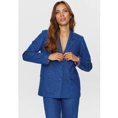 Nümph Blazere Nümph Nümph Blazer Nualetta Blazer Med. Blue Washed Denim