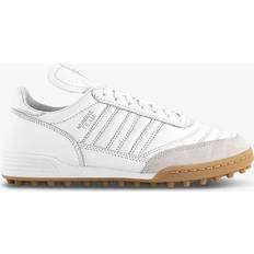 adidas Adidas Mens Core White Gu Mundial Team Leather Low-top Trainers CORE WHITE CORE WHITE GU