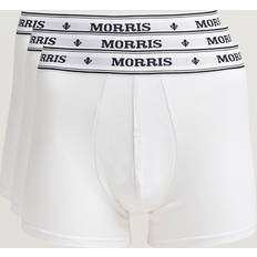 Morris Bekleidung Morris 3-pack Boxer Briefs White Weiß Trunks Grösse: