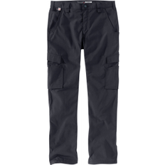 Carhartt Force Flame-Resistant Relaxed-Fit Ripstop Cargo Work Pants for Men Deep Navy 46x30 Blue (W46 L30)