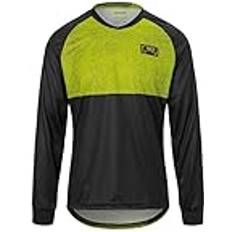 Cykling T-shirts Giro M LS Roust Jersey Ano Lime