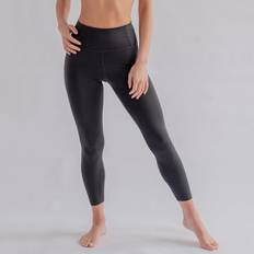 3XL Tights Girlfriend Collective Women's 7/8 Leggings Float High-Rise - Noir