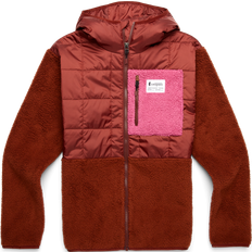 Women's Trico Hybrid Hooded Jacket Rusty And Rusty
