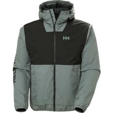 Helly Hansen Herr Ervik Fodrad Regnjacka Grön