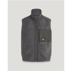 Belstaff Men Vests Belstaff Welder Fleece Gilet Grey