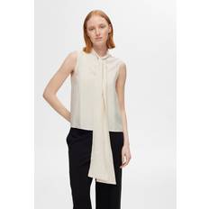 Selected Débardeurs Selected Tie Neck Sleeveless Top