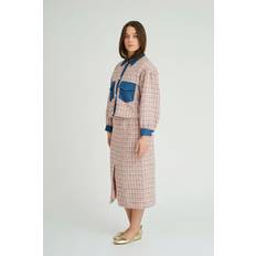 A-View Coco Skirt Kvinde Rose Maxi Nederdele hos Magasin