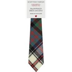 Checkered Suits I Luv LTD Boys wool tie in scottish woven macdonald dress ancient tartan