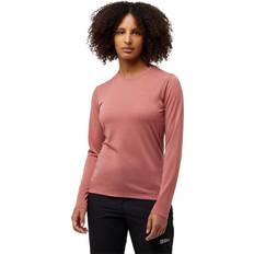 T-Shirts reduziert Jack Wolfskin Vonnan Long Sleeve T-shirt Rosa Frau