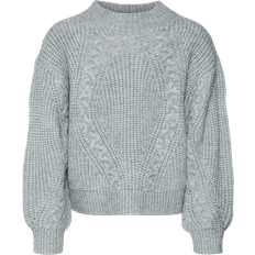 Gris Chemisiers et Tuniques Vero Moda Vmvarna Pullover