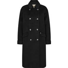 Mos Mosh Dam Kappor & Rockar Mos Mosh Kappa mmVenice Wool Coat Svart