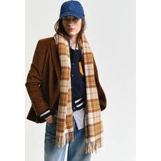 Gant Dam Halsdukar & Sjalar Gant Checked Wool Scarf