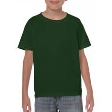 5000B Children&apos Heavy Cotton T-Shirt XL, COLOUR: Forest Green