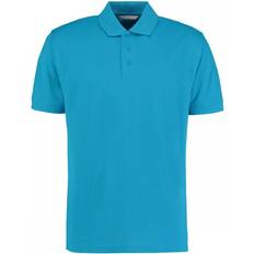 Men - Turquoise Polo Shirts Kustom Kit Klassic Superwash Polo Shirt - Turquoise