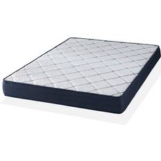 Bleu Lits et Matelas 160 x 200 Laura Épaisseur 22 cm Matelas à Ressorts